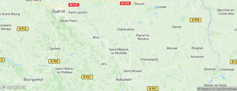 Issoudun-Létrieix, France Map