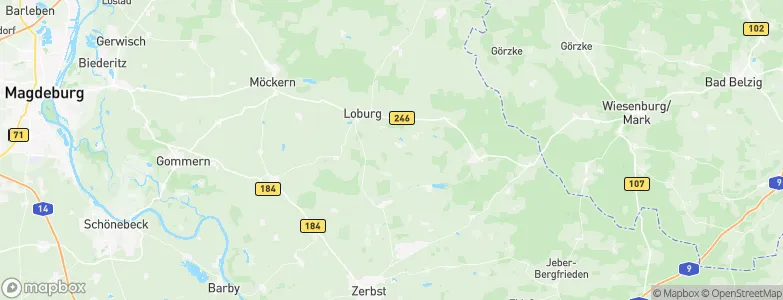 Isterbies, Germany Map