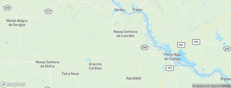 Itabi, Brazil Map