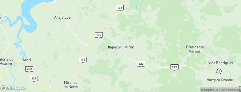 Itapecuru Mirim, Brazil Map