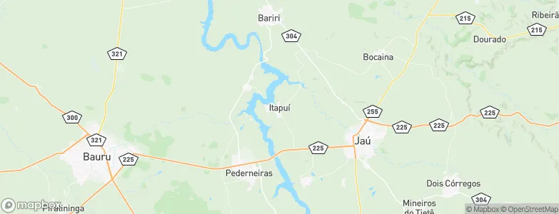 Itapuí, Brazil Map