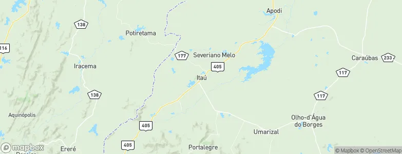 Itaú, Brazil Map