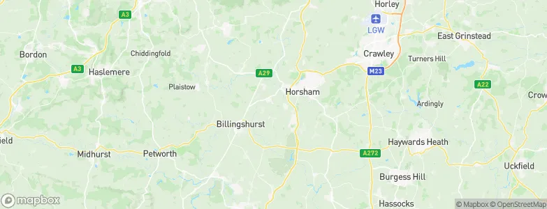 Itchingfield, United Kingdom Map