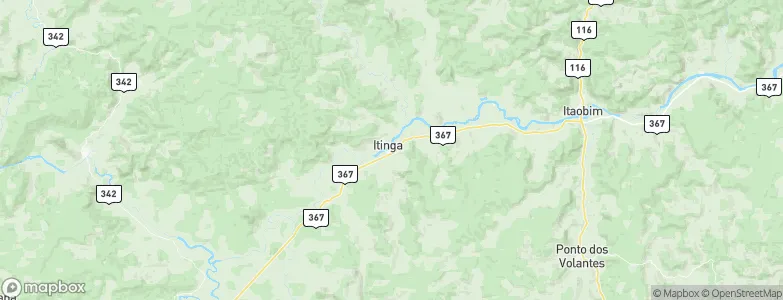 Itinga, Brazil Map
