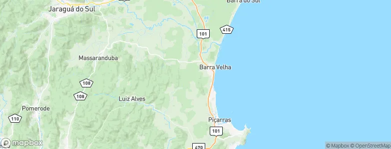 Itinga II, Brazil Map