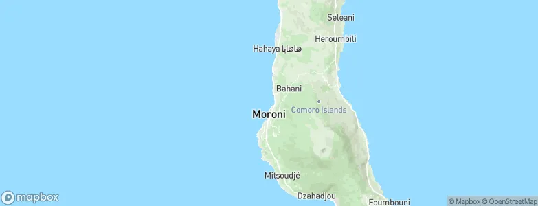 Itsandra, Comoros Map