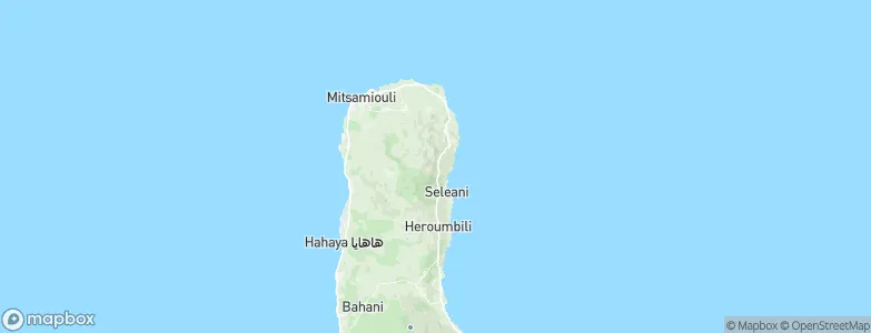 Itsandzéni, Comoros Map