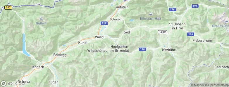 Itter, Austria Map