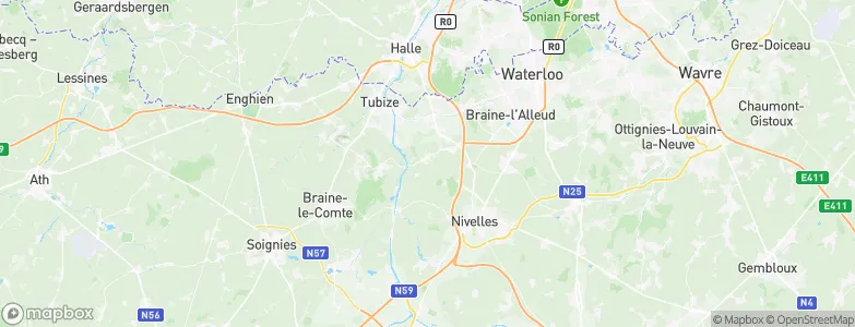 Ittre, Belgium Map