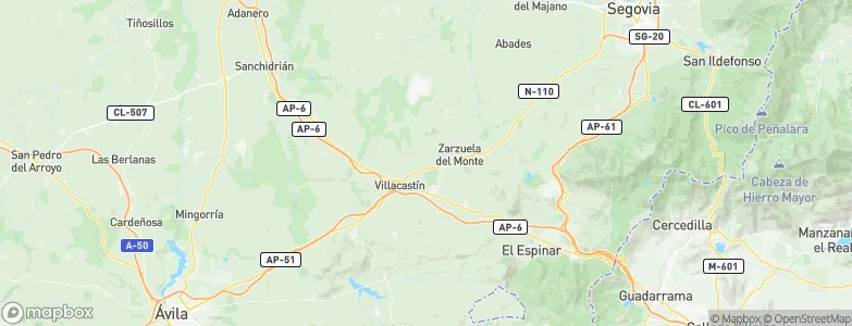 Ituero y Lama, Spain Map