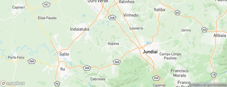 Itupeva, Brazil Map