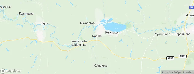 Ivanino, Russia Map