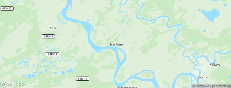 Ivankino, Russia Map