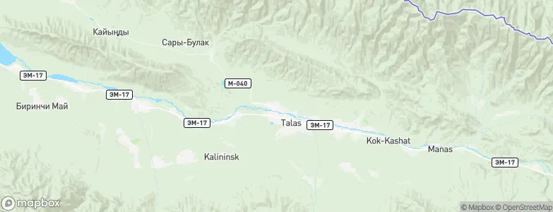 Ivanovo-Alekseyevka, Kyrgyzstan Map
