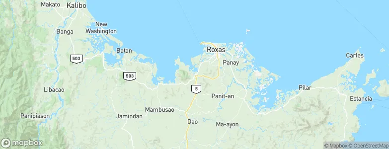 Ivisan, Philippines Map