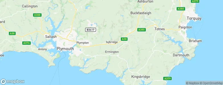 Ivybridge, United Kingdom Map