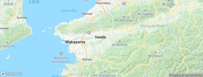 Iwade, Japan Map