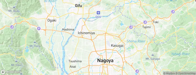 Iwakura, Japan Map
