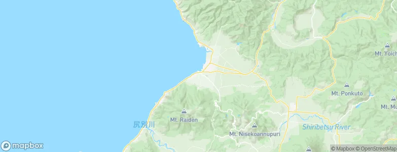 Iwanai, Japan Map