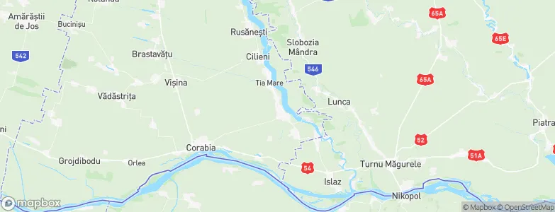 Izbiceni, Romania Map