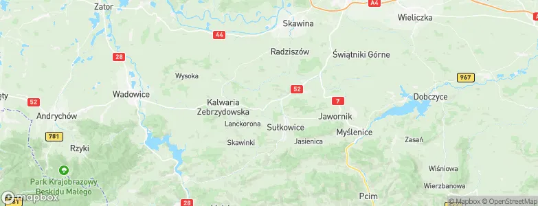 Izdebnik, Poland Map