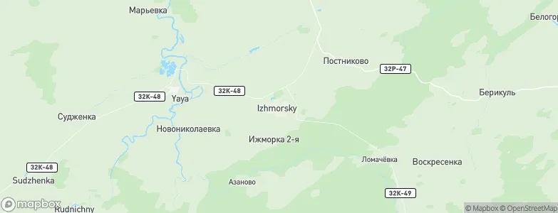 Izhmorskiy, Russia Map