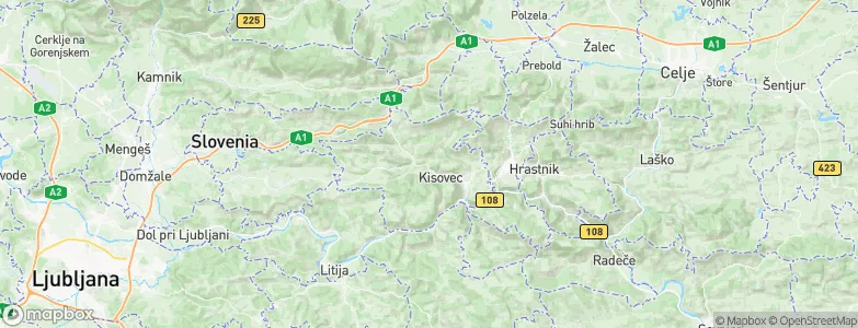 Izlake, Slovenia Map