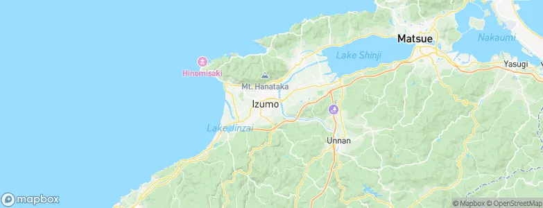 Izumo, Japan Map