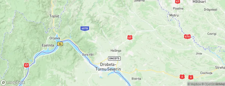 Izvoru Bârzii, Romania Map