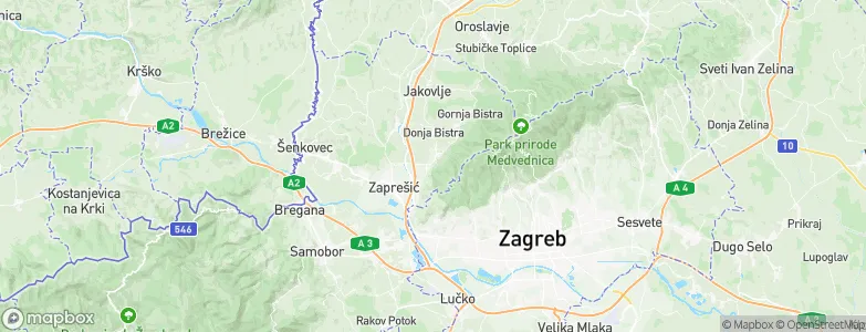 Jablanovec, Croatia Map