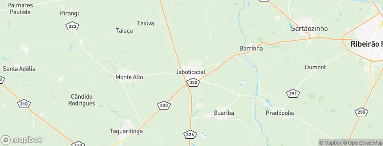 Jaboticabal, Brazil Map