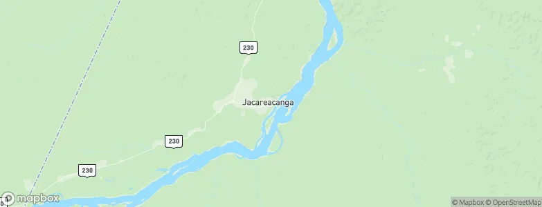 Jacareacanga, Brazil Map