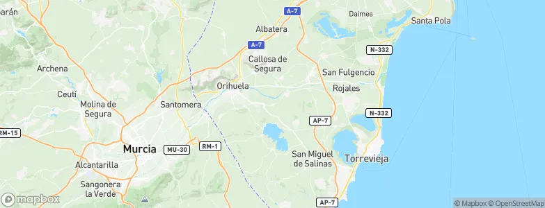 Jacarilla, Spain Map