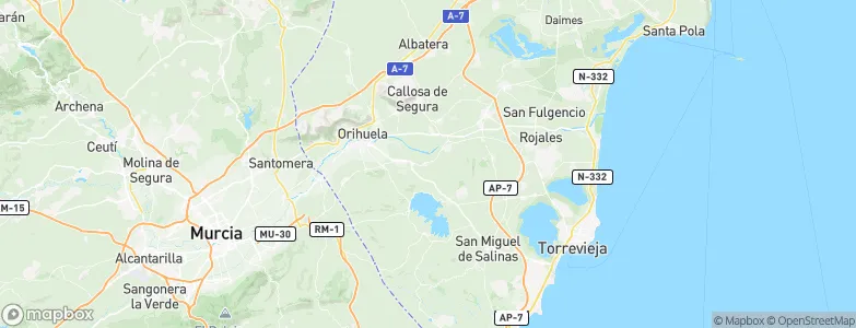 Jacarilla, Spain Map