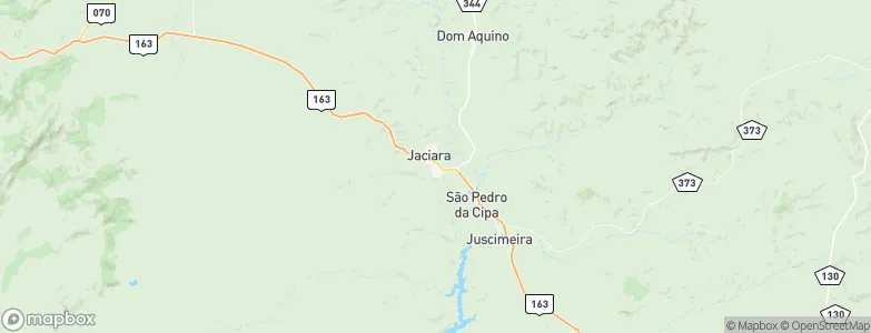 Jaciara, Brazil Map