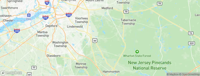 Jackson, United States Map