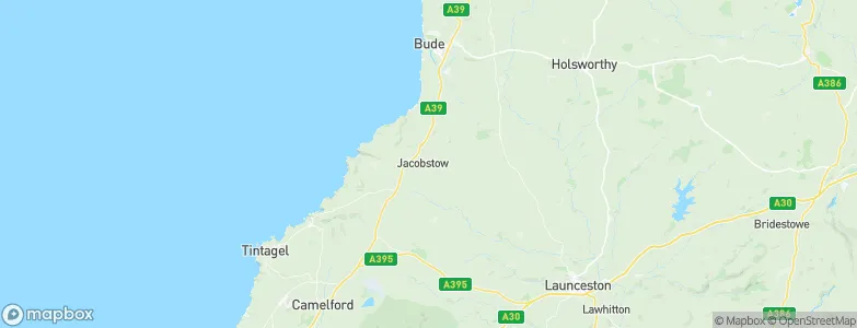 Jacobstow, United Kingdom Map