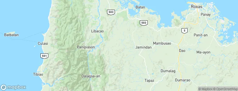 Jaena, Philippines Map