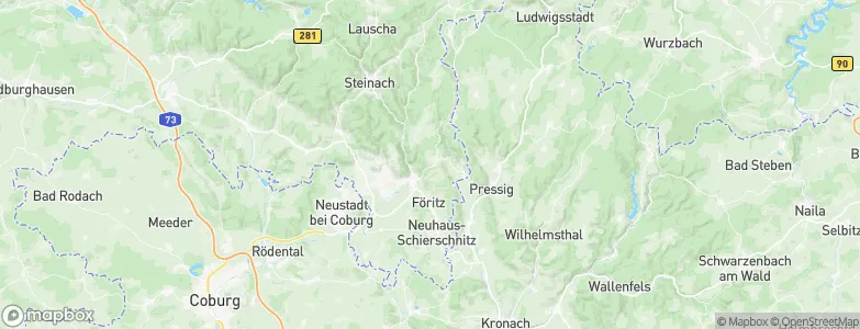 Jagdshof, Germany Map