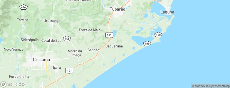 Jaguaruna, Brazil Map