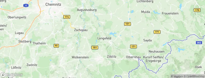 Jahnsdorf, Germany Map