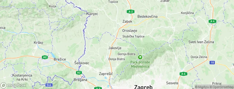 Jakovlje, Croatia Map