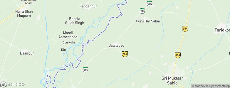 Jalālābād, India Map