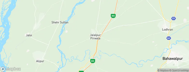 Jalalpur Pirwala, Pakistan Map