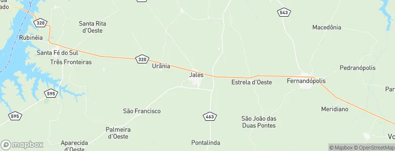 Jales, Brazil Map