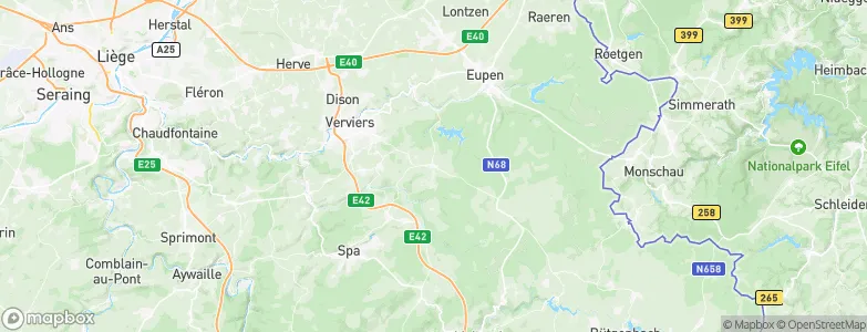 Jalhay, Belgium Map