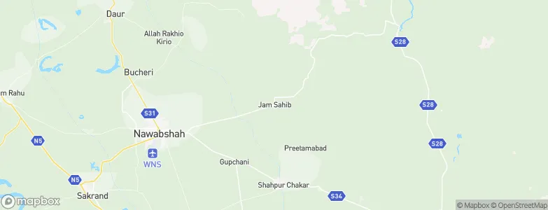 Jām Sāhib, Pakistan Map