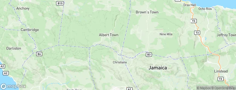 Jamaica, Jamaica Map