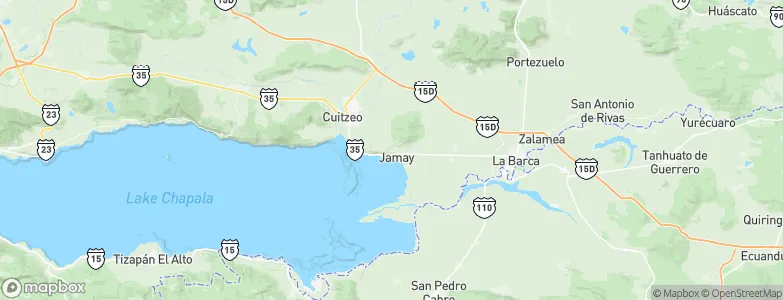 Jamay, Mexico Map