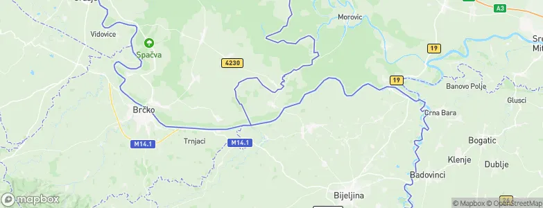 Jamena, Serbia Map